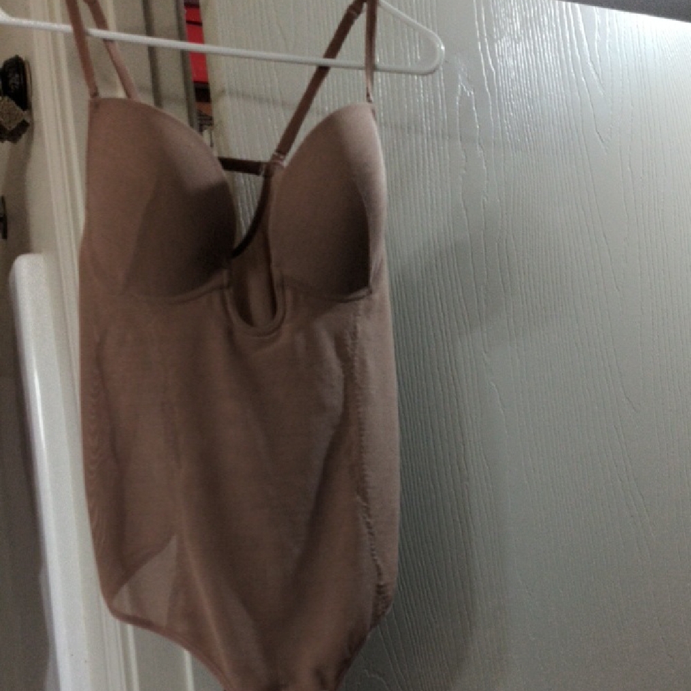 Women's Tan Shapewear Bodysuit